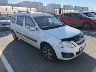 2019 Lada (ВАЗ) Largus I, белый, 950000 рублей, вид 2