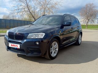 2013 BMW X3 30d xDrive II (F25), синий, 2650000 рублей, вид 2