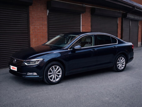 2015 Volkswagen Passat B8, чёрный, 1600000 рублей, вид 3