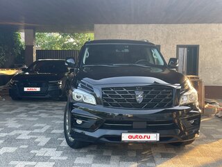 2016 Infiniti QX80 I Рестайлинг, чёрный, 3450000 рублей, вид 1