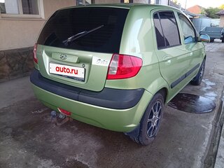2007 Hyundai Getz I Рестайлинг, зелёный, 490000 рублей, вид 3