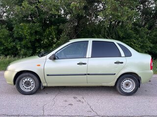 2006 Lada (ВАЗ) Kalina I, зелёный, 110000 рублей, вид 3