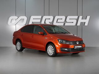 2017 Volkswagen Polo V Рестайлинг, оранжевый, 1155000 рублей, вид 1