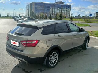 2018 Lada (ВАЗ) Vesta SW Cross I, серый, 820000 рублей, вид 4