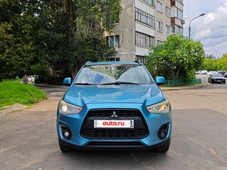 2013 Mitsubishi ASX I Рестайлинг, голубой, 755000 рублей, вид 2