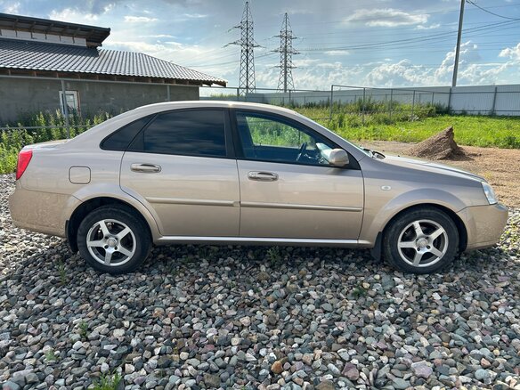 2008 Chevrolet Lacetti I, бежевый, 499000 рублей - вид 3