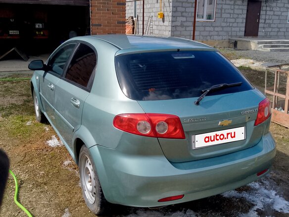 2005 Chevrolet Lacetti I, голубой, 190000 рублей - вид 3