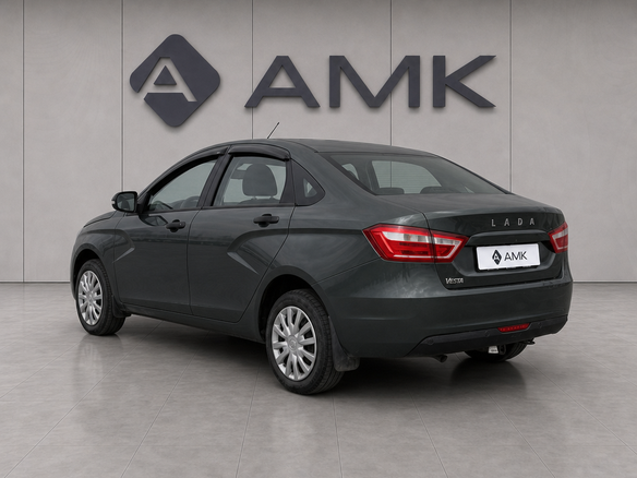 2017 Lada (ВАЗ) Vesta I, зелёный - вид 6