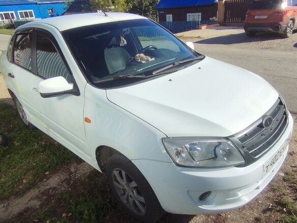 2013 Lada (ВАЗ) Granta I, белый - вид 8