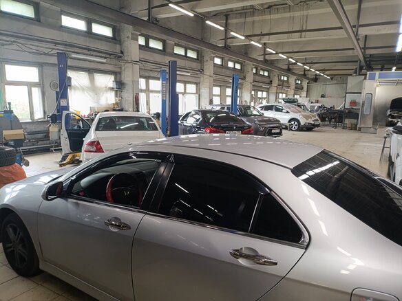 2007 Honda Accord VII Рестайлинг, серебристый, 910000 рублей - вид 7