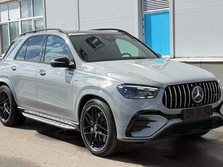2025 Mercedes-Benz GLE AMG 53 AMG II (V167) Рестайлинг, серебристый, 18350000 рублей, вид 2