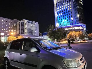 2005 Hyundai Getz I, серебристый, 400000 рублей, вид 1