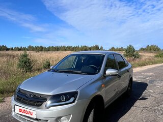 2012 Lada (ВАЗ) Granta I, серебристый, 375000 рублей, вид 1