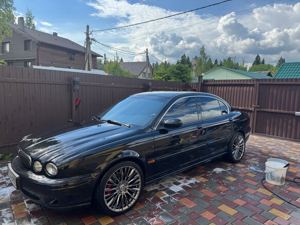 2002 Jaguar X-Type I, чёрный, 1200000 рублей - вид 35