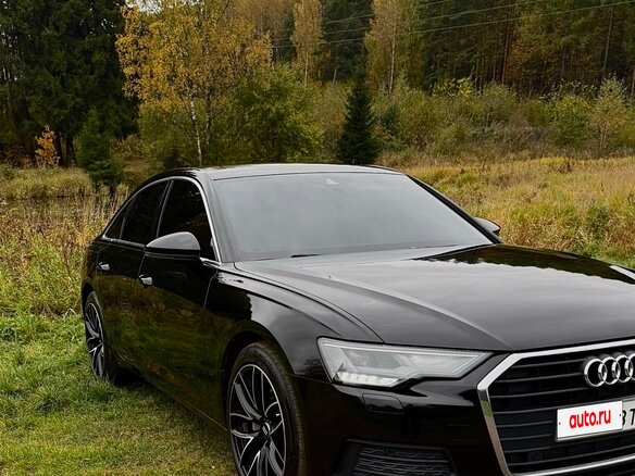 2021 Audi A6 40 TDI V (C8), чёрный, 2750000 рублей - вид 12