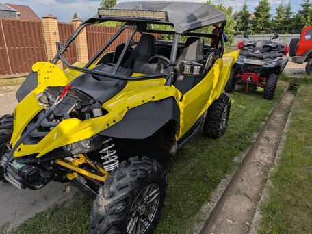 2016 Yamaha YXZ 1000R, жёлтый, 1700000 рублей, вид 2