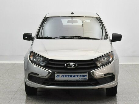 2018 Lada (ВАЗ) Granta I Рестайлинг, серебристый, 640000 рублей, вид 2