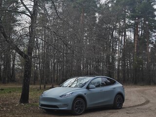 2023 Tesla Model Y Long Range Dual Motor I, серебристый, 2786134 рублей, вид 1