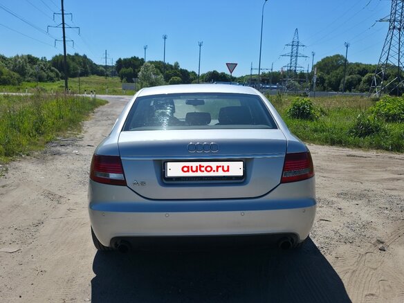 2006 Audi A6 III (C6), серебристый - вид 3