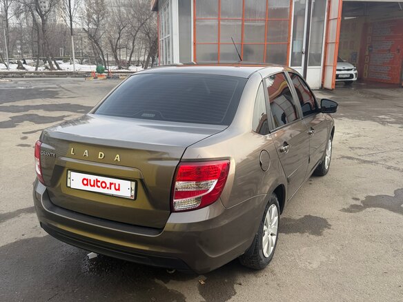 2020 Lada (ВАЗ) Granta I Рестайлинг, коричневый, 730000 рублей - вид 4
