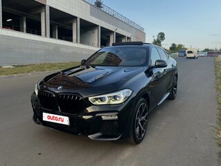 2020 BMW X6 40i III (G06), чёрный, 7400000 рублей, вид 1