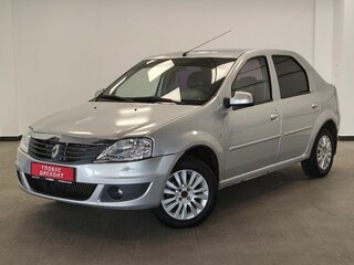 2011 Renault Logan I Рестайлинг, серебристый, 499000 рублей, вид 1