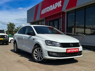 2017 Volkswagen Polo V Рестайлинг, белый, 1019000 рублей, вид 1