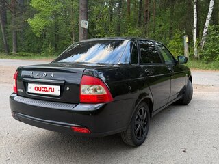2009 Lada (ВАЗ) Priora I, чёрный, 220000 рублей, вид 2