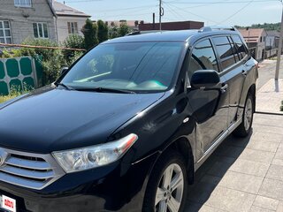 2012 Toyota Highlander II (XU40) Рестайлинг, чёрный, 1750000 рублей, вид 2