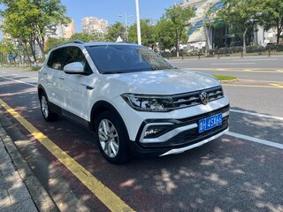 2021 Volkswagen T-Cross I (China Market), белый, 1437000 рублей, вид 3