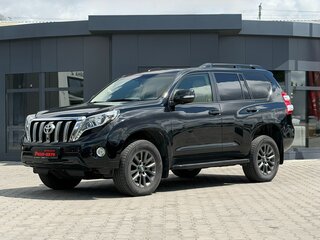 2013 Toyota Land Cruiser Prado 150 Series Рестайлинг 1, чёрный, 3200000 рублей, вид 3