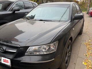 2005 Hyundai Sonata V (NF), чёрный, 400000 рублей, вид 2