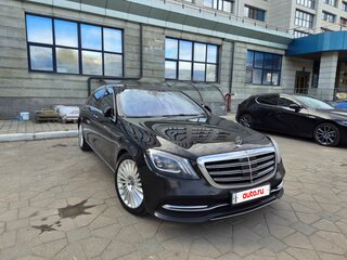 2018 Mercedes-Benz S-Класс 560 Long VI (W222, C217) Рестайлинг, чёрный, 5500000 рублей, вид 1