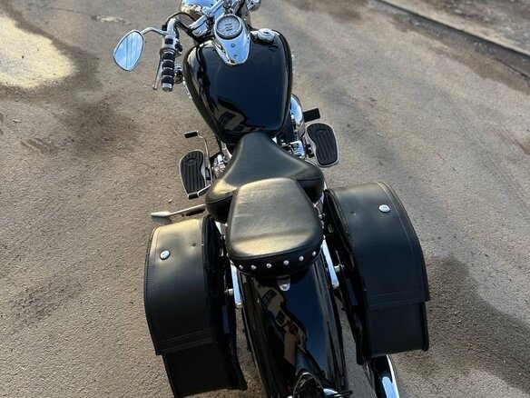 2006 Yamaha XVS650 Drag Star, чёрный, 475000 рублей - вид 13