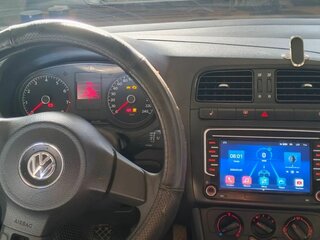 2012 Volkswagen Polo V, серебристый, 500000 рублей, вид 4
