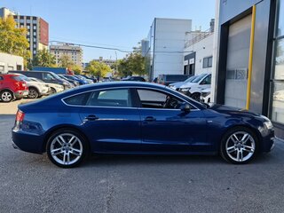 2013 Audi A5 I (8T) Рестайлинг, синий, 1850000 рублей, вид 4