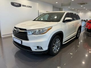 2014 Toyota Highlander III (XU50), белый, 2740000 рублей, вид 1