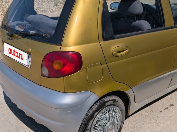 2003 Daewoo Matiz I Рестайлинг, жёлтый, 170000 рублей - вид 3