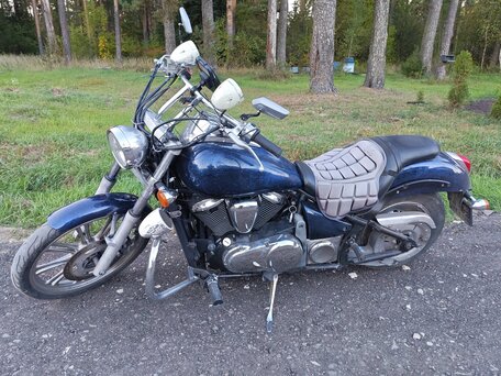 2008 Kawasaki VN900 Vulcan, синий, 450000 рублей, вид 1