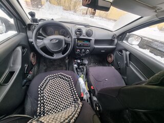 2012 Lada (ВАЗ) Granta I, серебристый, 220000 рублей, вид 5