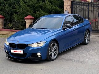 2018 BMW 3 серии 320i xDrive VI (F3x) Рестайлинг, синий, 3250000 рублей, вид 4