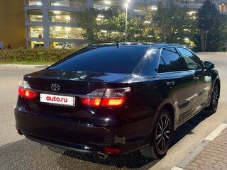 2017 Toyota Camry VII (XV50) Рестайлинг 2, чёрный, 1890000 рублей, вид 4