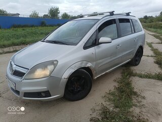 2007 Opel Zafira B, серебристый, 400000 рублей, вид 1