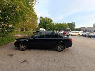 2009 Hyundai Sonata V (NF) Рестайлинг, чёрный, 730000 рублей, вид 4