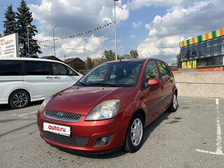 2007 Ford Fiesta Mk5, красный, 499999 рублей, вид 1