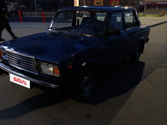 2000 Lada (ВАЗ) 2107, синий, 55000 рублей - вид 3