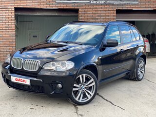 2008 BMW X5 30d II (E70), чёрный, 1800000 рублей, вид 2