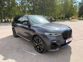 2019 BMW X7 30d I (G07), синий, 6950000 рублей, вид 3