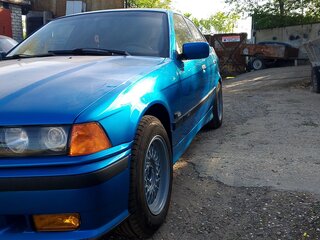 1994 BMW 3 серии 318i III (E36), синий, 1150000 рублей, вид 1