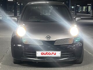 2002 Nissan March III (K12), серебристый, 185000 рублей, вид 3